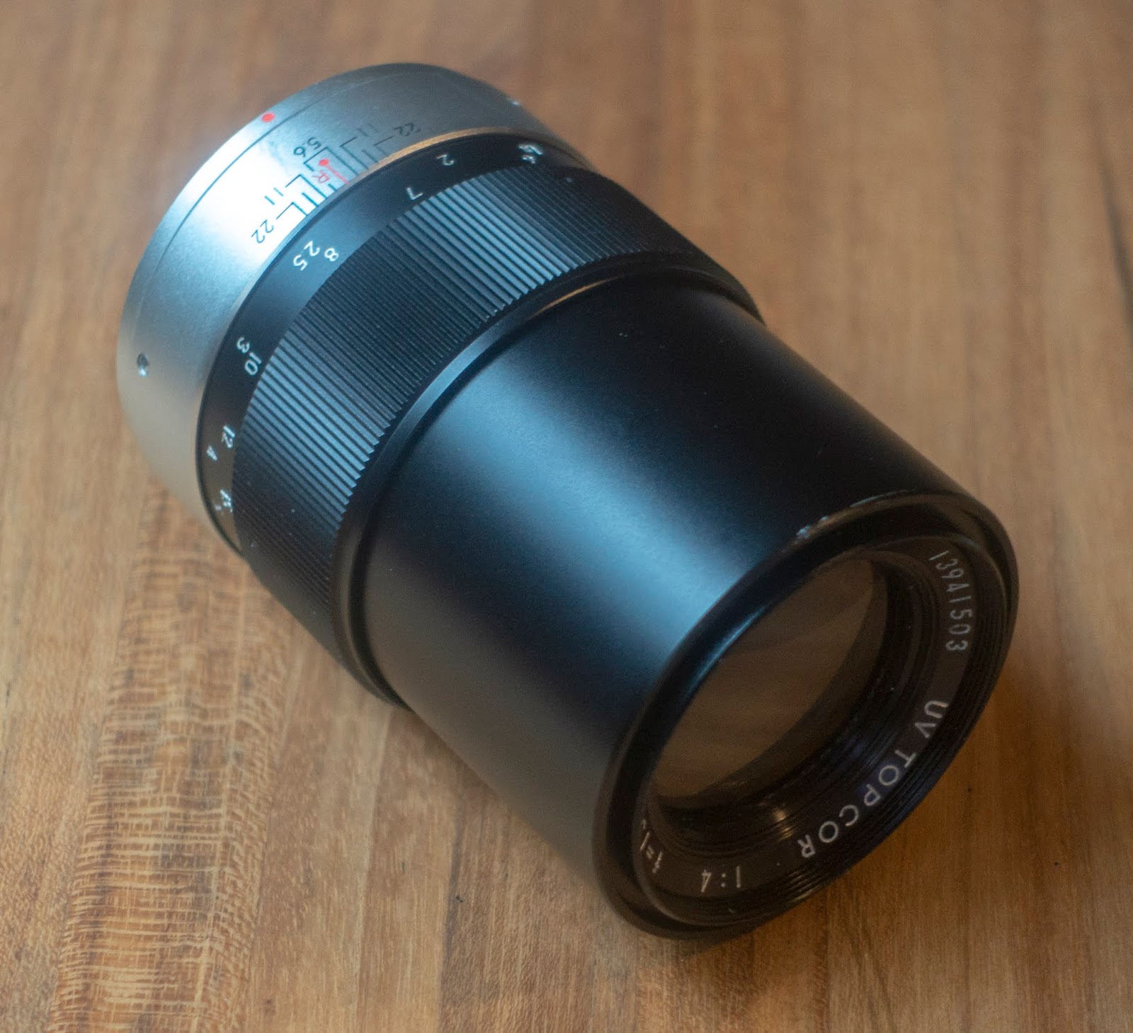 Playing With Lenses: Top, or not? UV Topcor 1:4 135mm Tokyo Kogaku